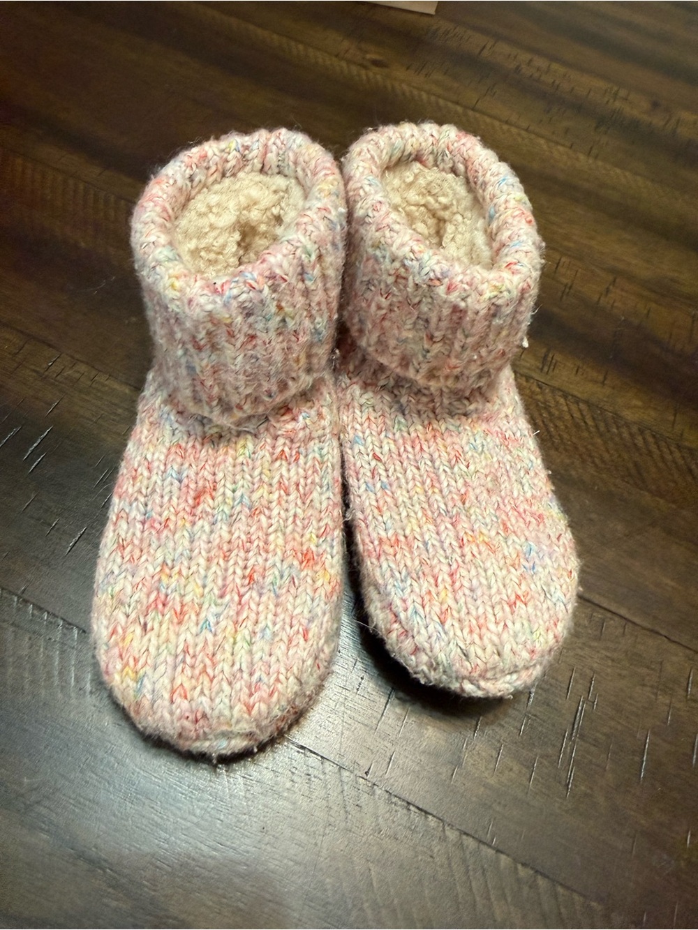 BOMBAS Multicolor Pink Slipper Boots